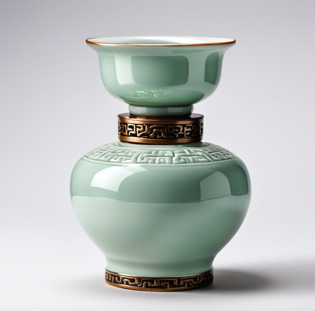 Traditional Ceramic Oil Lamp for Cozy Home Ambiance