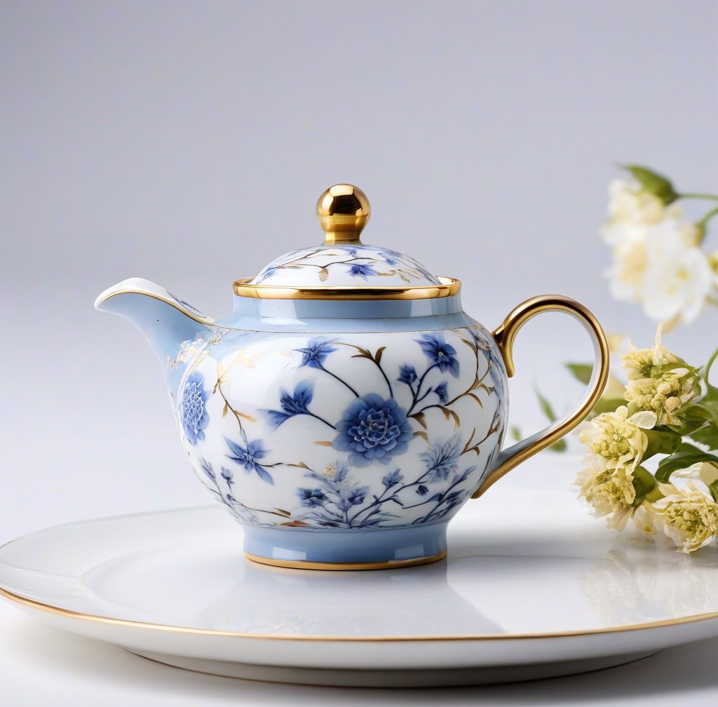 Matching Porcelain Creamer Set for Coffee and Tea Service