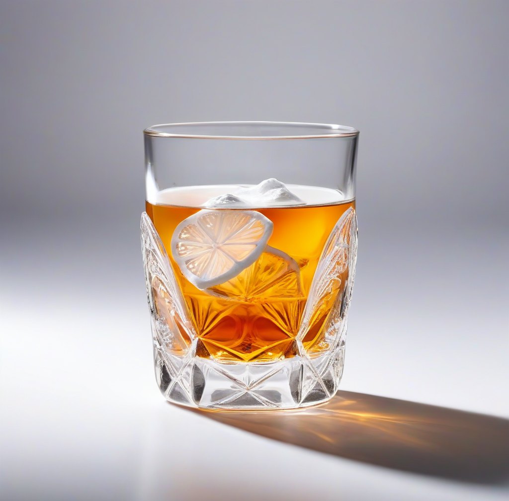 Handcrafted White Porcelain Whiskey Tumbler for Classic Spirit Serving