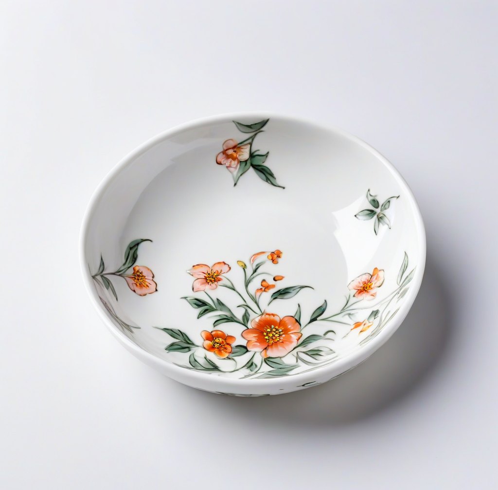 Elegant Hand-Painted Porcelain Jewelry Dish for Daily Use