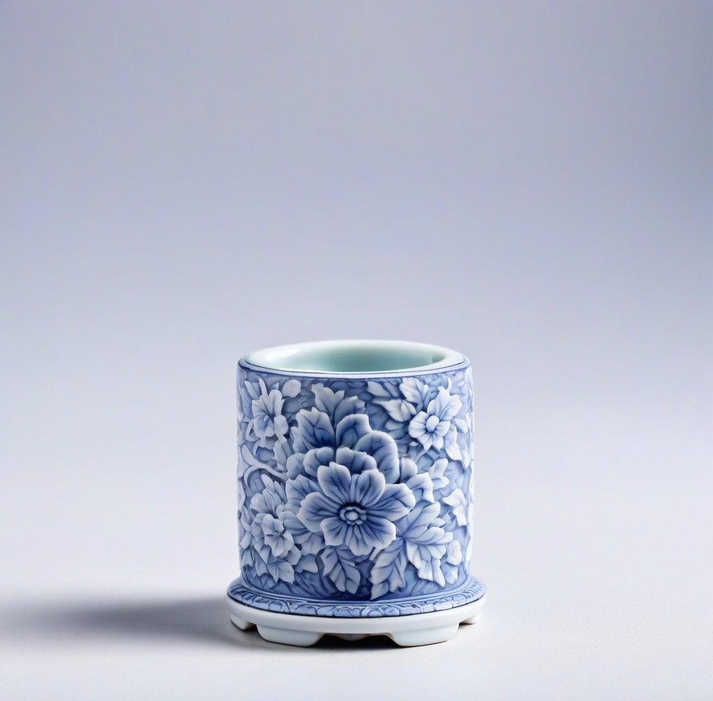 Delicate Porcelain Ring Holder Stand for Elegant Display